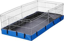 "Amazon Basics" patogus narvas su drobės pagrindu jūrų kiaulytės mėlynas D 118 x Š 35 x V 60 cm