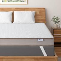 "BedStory" 10 cm antčiužinys 180 x 200 cm H3/H4, čiužinio antčiužinys su gelio atminties putomis ir šaltomis putomis, vėsinantis, palaikantis, kvėpuojantis čiužinio antčiužinys su skalbiamu užvalkalu, sertifikuotas "Oeko-Tex" ir "CertiPUR-US