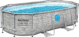 "Bestway" elektrinis plieninio rėmo ovalus baseinas, be siurblio ir priedų, atsarginė dalis, rotango