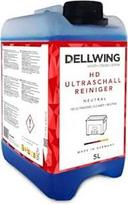 "Dellwing HD" ultragarsinis valiklis 5 l neutralaus valymo koncentrato juvelyriniams dirbiniams, monetoms, auksui, pagamintas Vokietijoje