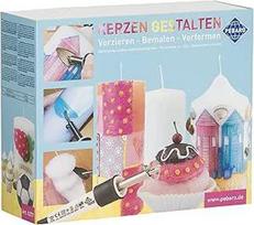 "Pebaro 0277 Candles Craft" rinkinys su 2 žvakėmis ir 3 servetėlėmis