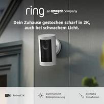 "Ring Outdoor Camera Plus" (naujausios kartos) baterija | Plataus kampo 2K vaizdo įrašas su "Ring Vision" I "pasidaryk pats" belaidė lauko apsaugos kamera | alternatyva vaizdo stebėjimo sistemai I 30 dienų nemokamas "Ring" prenumeratos plano bandomasis la