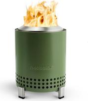 "Solo Stove Mesa" stalinis ugniakuras su stovu | Mažai dūmų skleidžianti mini lauko ugniakuras miestui ir priemiesčiams | Granulėmis arba mediena varomas ugniakuras, nerūdijantis plienas su kelioniniu krepšiu, 17,5 x 13 cm, 635 g,