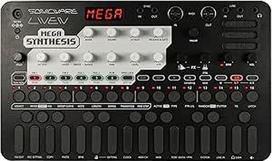 "Sonicware LIVEN Mega Synthesis" [Retro žaidimų muzikos groove dėžutė ir sintezatorius] FM garso modulis, 8 bitų PCM mėginių ėmimas, 10 efektų, garsų ir modelių bankas Yuzo Koshiro