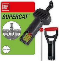 "SWISSINNO Vole Trap PRO SuperCat" su priedų rinkiniu, efektyvi spąstų gaudyklė, skirta laukų ir kurmių kontrolei, patentuotas paleidimo mechanizmas, saugi ir daugkartinio naudojimo, 1 gaudyklė + 1 priedų rinkinys