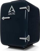 ARCTIC Fridge - mini šaldytuvas 4 l talpos gėrimams ir kosmetikai, su aušinimo ir šildymo funkcija, 12 V nuolatinės ir 220 V kintamosios srovės, idealiai tinka automobiliui, biurui, stovyklavietei ir kelionėms, ES kištukas - mėlynas