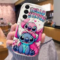 Stitch Angel Kūdikių Telefono Dėklas Skirtas Xiaomi Redmi Note 14 13 12 Pro Plus 12S 11S 10 11 9 PRO Turbo 4 14C 13C 13 12 12C Minkštas Dangtelis Redmi A3