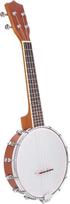 Muzikos instrumentas Banjo 4 stygų banjo rinkinys su BJ10 stygų kapotu, valomasis poliruoklis, stygų rinkinys