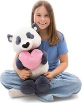 NICI 62611 Minkštas pliušinis žaislas "Meilės panda su širdimi" 50 cm - juodas - minkštas pliušinis žaislas - mielas pliušinis žaislas, skirtas glaustis ir žaisti - puiki dovanų idėja vaikams ir suaugusiesiems - 62611