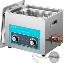 VEVOR ultragarsinis ultragarsinis valytuvas su rankenėle 10 l, ultragarsinis valymo įrenginys 220 V, juvelyrinių dirbinių valytuvas, ultragarsinis skaitmeninis ultragarsinis valytuvas, ultragarsinis valymo įrenginys, akiniai, juvelyrinių dirbinių valymas