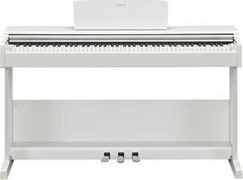 YAMAHA ARIUS YDP-105WH skaitmeninis pianinas, baltos spalvos, modernus ir stilingas skaitmeninis pianinas pradedantiesiems ir mėgėjams, autentiškas pianino žaidimas