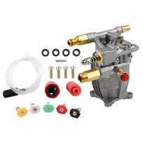 3/4 colio velenas Horizontalus aukšto slėgio plovimo siurblys 2400-2750 PSI esant 2,2-2,4 GPM GPM plokštelinis siurblys Valymo galios įrankių priedai China Mainland