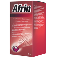 Nosies purškalas AFRIN 0,5mg/ml, 15ml