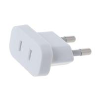 CN JAV į ES Euro Europa kištuko adapteris apvalus lizdas keitiklis Kelioninis elektros maitinimo adapterio lizdas 1PC