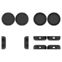 Minkšti silikoniniai ausinių ausų pagalvėlės, suderinamos su CMF by Nothing Headphone Pro, odai draugiškas ausinių pagalvėlių dangtelis, atsparus prakaitui juoda