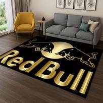 Klasikinis R-Red Bull ženklas Lenktynių Kilimas Kilimas Miegamojo Svetainės Sofos Namų Dekoras, Vaikų Žaidimų Zonos Kilimas Neslystantis Grindų Kilimėlis Dovana 40x60cm