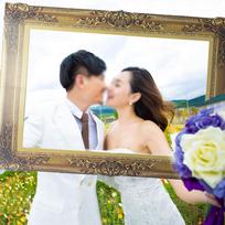 Fotobudo rėmelis asmenukei nuotraukų rėmelis vakarėlis gimtadienis baigimas naujas 48 x 34cm  Item 1