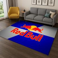 Klasikinis R-Red B-Bull Lenktyninis Automobilis Moto Kilimas-Takelis Miegamajam Svetainei Sofai Namų Dekoras, Vaikų Plotas Kilimas Neslystantis Grindų Kilimėlis Dovana 40x60cm