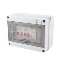 3 fazų garažo, kemperio elektros skydelis 63A 30mA RCD 3 MCB 6A+16A+32A 230/400V 63A