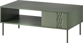 Cama Meble TRESSE 400089 modernus kavos staliukas 110×60×40 cm – matinė žalia