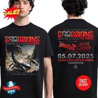 Scorpions Grįžta Į Hanoverį 2025 60 Metų Liepos 5 2025 Marškinėliai 3XL