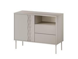 Cama 1D2S TRESSE Komoda 100x40x75 Kašmyro matinė