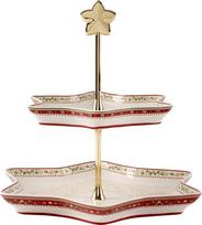 Villeroy & Boch 2 aukštų serviravimo indas Winter Bakery Delight (etažerė)