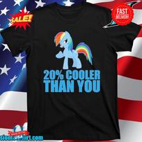 Dash 20% Cooler Than You My Little Pony T-Shirt S-5XL 2XL
