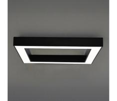 LED lubinis šviestuvas LED/100W/230V 3000/4000/6500K 80x80 cm juodas