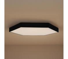LED lubinis šviestuvas LED/200W/230V 3000/4000/6500K skersmuo 100 cm juodas