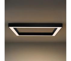 LED lubinis šviestuvas LED/150W/230V 3000/4000/6500K 120x120 cm juoda