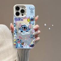 Mielas mėlynas Stitch telefono dėklas skirtas Xiaomi Redmi A5 Note 14 13 12 Pro Plus 12 11 Pro 15C 14C 12 12C 13C 15 A3 Dangtelis Kietas IMD Danga Redmi Note 14 Pro 5G