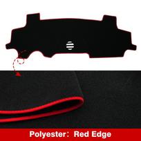 Skirta Peugeot 107 / Citroen C1/ Toyota Aygo 2005-2014 06 07 08 09 10 11 12 13 Prietaisų skydelio kilimėliai Automobilio priedai Left hand drive raudona