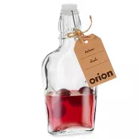 Stiklinis butelis su užsukamu dangteliu 180 ml