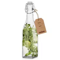 Stiklinis butelis su spaustuku 530 ml
