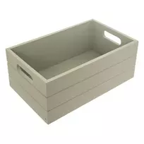 Medinė dėžė daiktams laikyti 26 × 16 × 11 cm