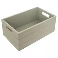 Medinė laikymo dėžė 31 × 21 × 13 cm