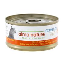 Almo Nature HFC Complete Chicken with Carrot šlapias maistas katėms su vištiena ir morkomis, Svoris 70 g