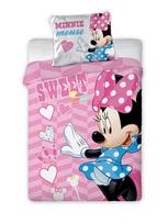 Faro vaikiškas patalynės komplektas Minnie, 100x135, 2 dalių