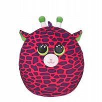 Rožinė žirafa Gilbert Squish-a-boos, 30 cm pliušinis žaislas