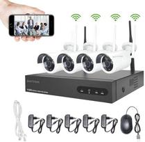"Aottom" 1080P WLAN stebėjimo kamerų rinkinys, belaidė CCTV NVR sistema, lauko IP stebėjimo kamera, IR naktinis matymas, belaidis stebėjimo rinkinys