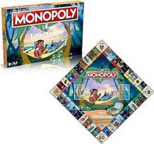 "Hasbro Monopoly Disney", "Lilo & Stitch" - stalo žaidimas šeimoms ir vaikams nuo 8 metų | Kolekcinis leidimas su ikoniškomis figūrėlėmis, išskirtinėmis žaislų figūrėlėmis ir atogrąžų Havajų grafika