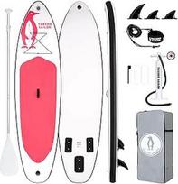 "Tuxedo Sailor Stand Up Paddling Board" 320 cm pripučiama irklentė suaugusiesiems su SUP priedais, 150 kg pripučiama SUP lenta (rožinė)