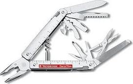 "Victorinox" 30339.N 0" kišeninis peilis "Swisstool X Plus Ratchet", sidabrinės spalvos, mažas