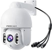 FOSCAM 4K/8MP POE lauko apsaugos kamera, namų apsaugos stebėjimo kamera su automatinio sekimo funkcija, 4x optiniu priartinimu, žmogaus ir transporto priemonės aptikimo funkcija, 15 pėdų spalvoto naktinio matymo funkcija, 2