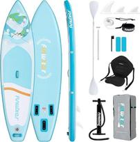 FunWater 10' &11' Stand Up Paddle Board Sup Board, puikios stovimos irklentės vaikams, visų tipų su visais paviršiais