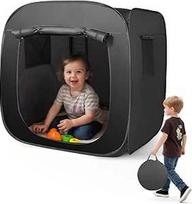Pop-Up-Zelt, sensorisches Zelt, Verdunkelungszelt für Kinder, Pop-Up-Zelt, Indoor-Zelt, Kinderspielhaus, faltbares Spielzelt, Kinderzelte für Mädchen und Jungen zum Spielen und Entspannen