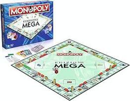 Stalo žaidimas "Winning Moves Monopoly Mega", stalo žaidimas suaugusiesiems ir vaikams nuo 8 metų, skirtas nuo 2 iki 6 žaidėjų