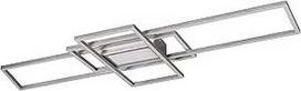 Trio Leuchten Irvine 620010407 LED lubų šviestuvas Metal Nickel Matt Komplekte yra 60 W LED nuotolinio valdymo pultelio naktinė lemputė