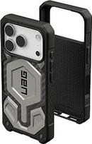 URBAN ARMOR GEAR Monarch Pro dėklas, suderinamas su "Apple iPhone 17 Pro" dėklu (belaidis įkrovimas/magnetinis įkrovimas, 5 sluoksnių apsauga), titano spalvos